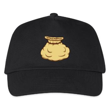Filled Comic Bag - Kids’ Baseball Cap - black - Front
