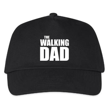 The walking dad - Kids’ Baseball Cap - black - Front