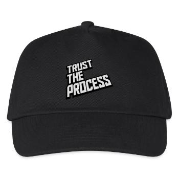 faire confiance au processus Devis - Casquette de baseball Enfant - noir - Devant