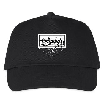 "OJIO" - Nur die Originale - Kinder Basecap - Schwarz - Vorne