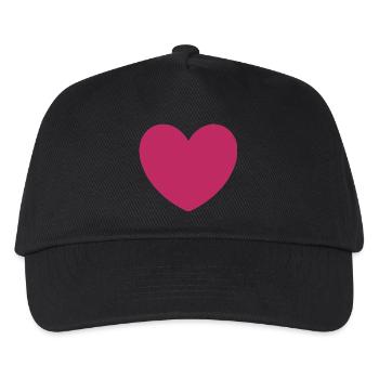 Saint-Valentin, Saint-Valentin, Saint-Valentin - Casquette de baseball Enfant - noir - Devant