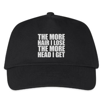 J’ai plus de tête - Casquette de baseball Enfant - noir - Devant