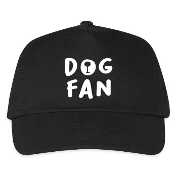 Dog Fan Hunde Tierliebe Hundebesitzer Schnauze - Kinder Basecap - Schwarz - Vorne