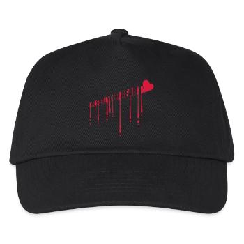 mr steal your heart - Kids’ Baseball Cap - black - Front
