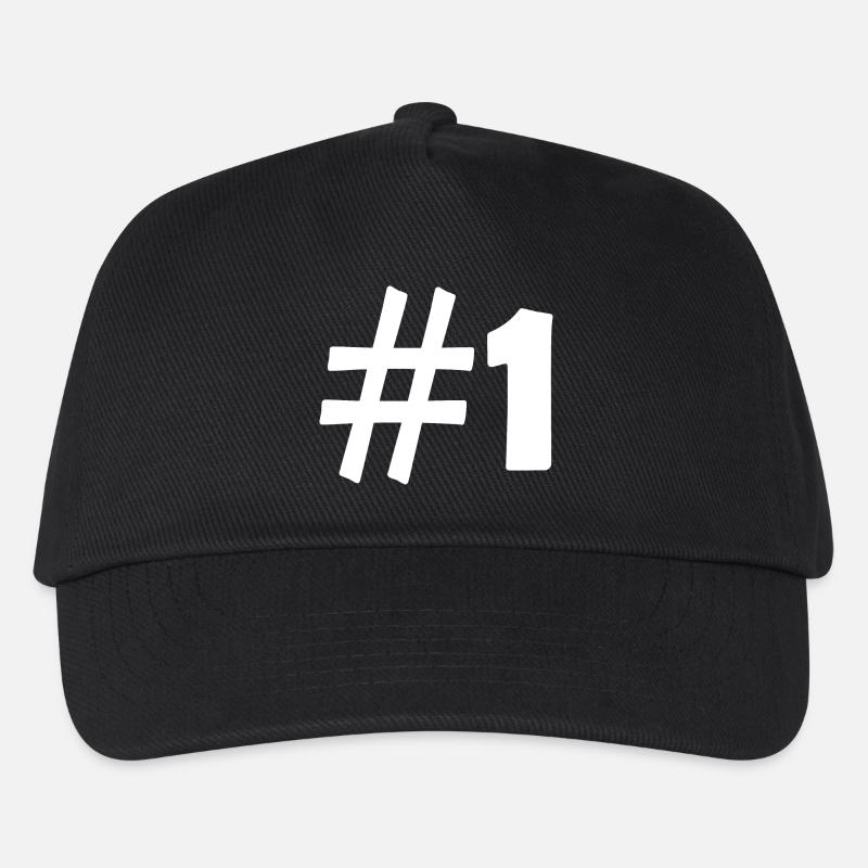 #1 - Kids’ Baseball Cap - black