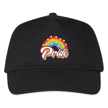 Gay Pride, Pride, LGBT - Kinder Basecap - Schwarz - Vorne