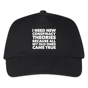 Truther - Kids’ Baseball Cap - black - Front
