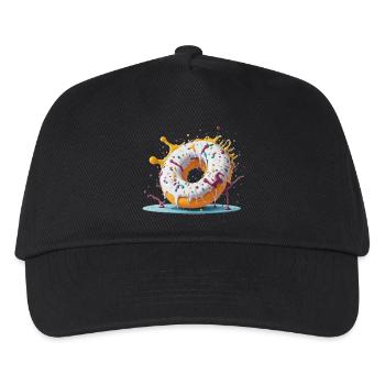 Donut - Kinder Basecap - Schwarz - Vorne