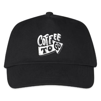 café, j'aime le café, pause café - Casquette de baseball Enfant - noir - Devant
