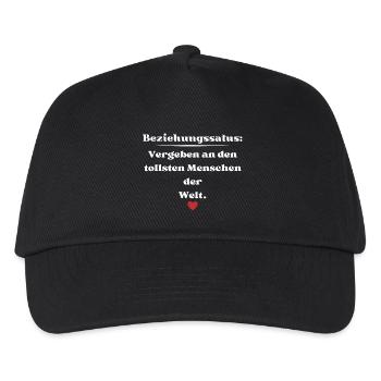Vergeben an den tollsten Menschen der Welt - Kinder Basecap - Schwarz - Vorne