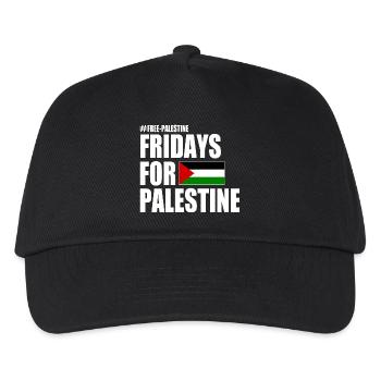 Free palestine fridays for palestine - Kinder Basecap - Schwarz - Vorne