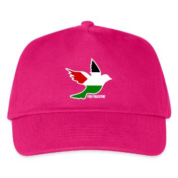 Free palestine - Casquette de baseball Enfant - fuchsia - Devant