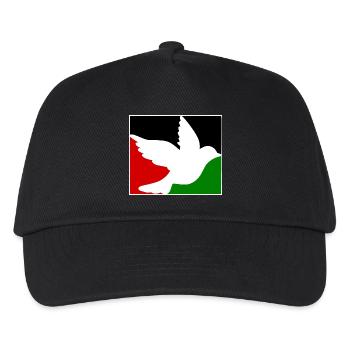 Free palestine - Kinder Basecap - Schwarz - Vorne
