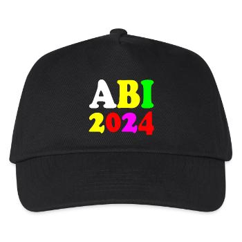 Abi 2024 - Kinder Basecap - Schwarz - Vorne
