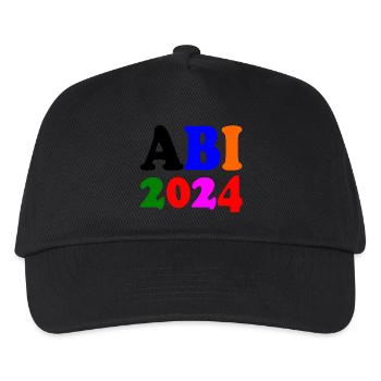 Abi 2024 - Kinder Basecap - Schwarz - Vorne