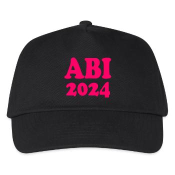 Abi 2024 - Kinder Basecap - Schwarz - Vorne