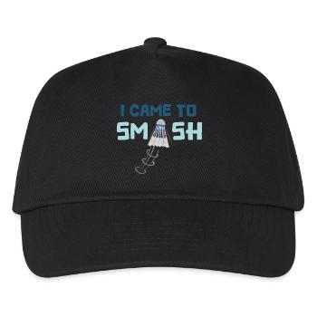 I came to smash - Kids’ Baseball Cap - black - Front