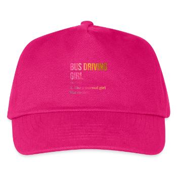 chauffeur de bus - Casquette de baseball Enfant - fuchsia - Devant