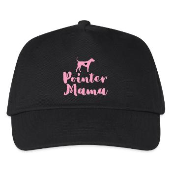 Allemand Pointer Maman Pointer Mama - Casquette de baseball Enfant - noir - Devant