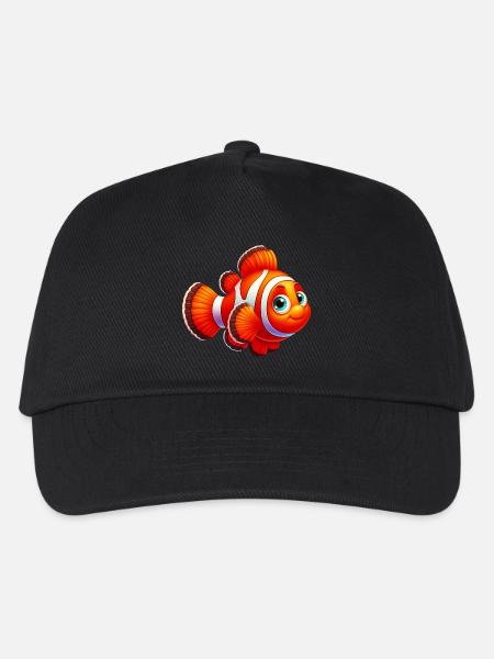 Clownfische - Kinder Basecap - Schwarz