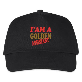 GOLDEN ASSISTANT - Casquette de baseball Enfant - noir - Devant