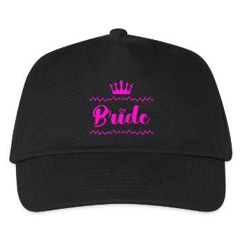 bride - Kinder Basecap - Schwarz - Vorne