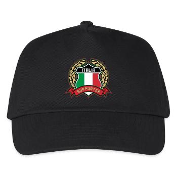 Italia - Kinder Basecap - Schwarz - Vorne