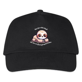 Fauli in economy mode - Kids’ Baseball Cap - black - Front