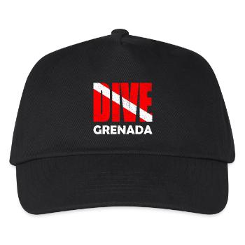 Dive Grenada - Karibik - Caribbean - West Indies - Kids’ Baseball Cap - black - Front