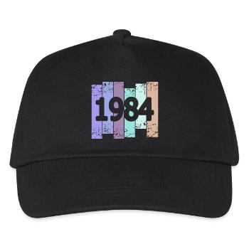 1984 - Kinder Basecap - Schwarz - Vorne