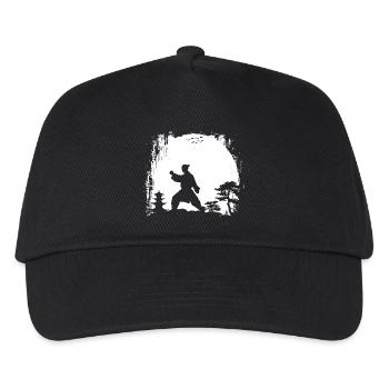Female Karateka - Kids’ Baseball Cap - black - Front