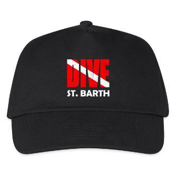 Dive St. Barth Karibik Caribbean West Indies - Kids’ Baseball Cap - black - Front