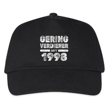 1998 - Kids’ Baseball Cap - black - Front