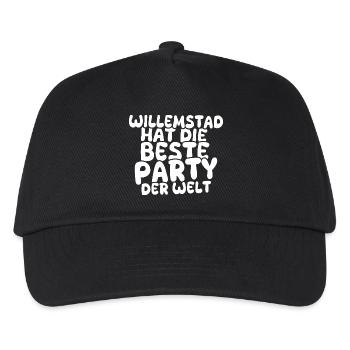 Holiday destination Willemstad - Kids’ Baseball Cap - black - Front