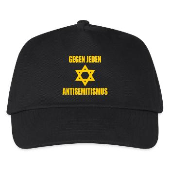 Against all anti-Semitism - Kids’ Baseball Cap - black - Front