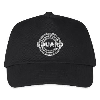 Gift for Eduard - Kids’ Baseball Cap - black - Front