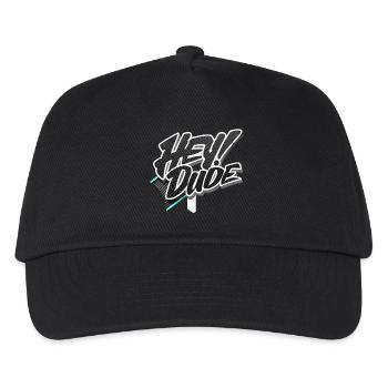 hey Kumpel - Kinder Basecap - Schwarz - Vorne