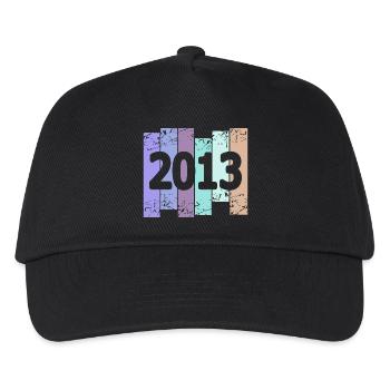 2013 - Kinder Basecap - Schwarz - Vorne