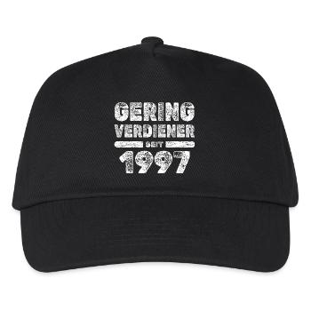 Born in 1997 - Kids’ Baseball Cap - black - Front
