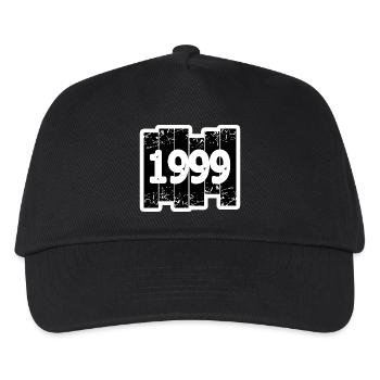 Year 1999 - Kids’ Baseball Cap - black - Front