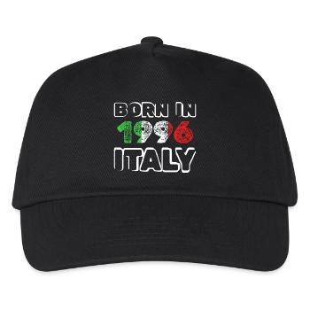Born in 1996 - Kids’ Baseball Cap - black - Front