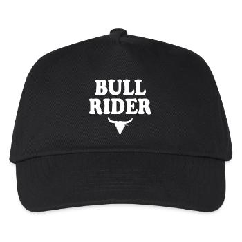 Bull rider - Kids’ Baseball Cap - black - Front
