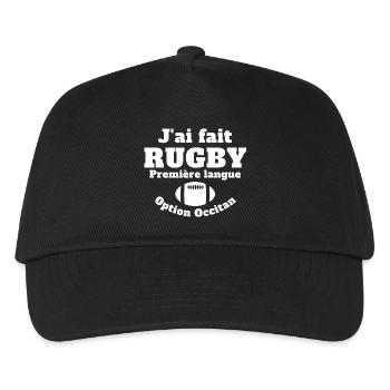Rugby, Rugby, Rugby Sport - Kids’ Baseball Cap - black - Front