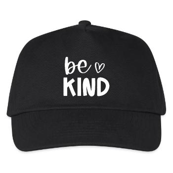 Be Kind - Kids’ Baseball Cap - black - Front