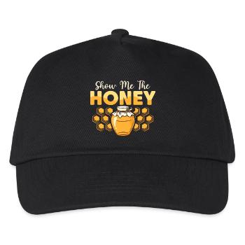 Show Me The Honey Beekeeper Apiarist Beekeeping - Kinder Basecap - Schwarz - Vorne