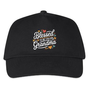To Be Called Grandma 12 - Kinder Basecap - Schwarz - Vorne