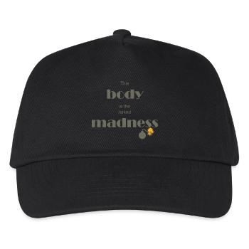 La folie nue - Casquette de baseball Enfant - noir - Devant