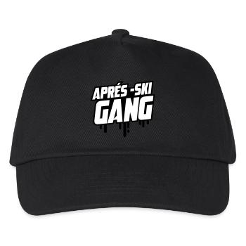 Apres Ski Gang - Kinder Basecap - Schwarz - Vorne