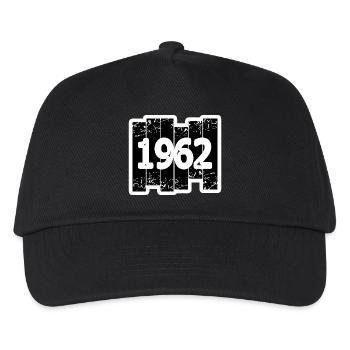 Year 1962 - Kids’ Baseball Cap - black - Front
