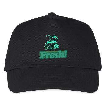 Fresh! 3.0 - Kids’ Baseball Cap - black - Front